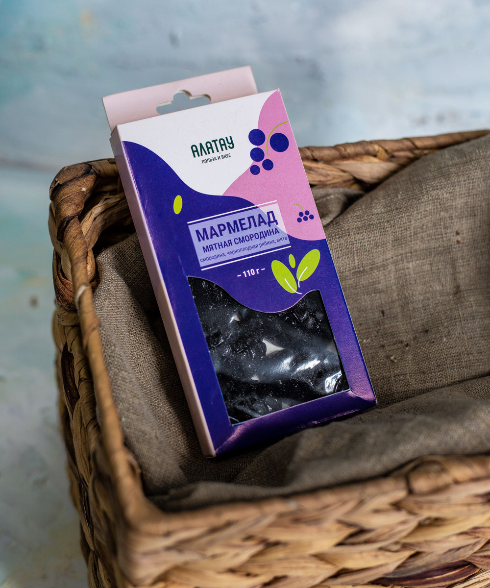 Мармелад ягодный Мятная смородина, 110г Мармелад ягодный Мятная смородина, 110г