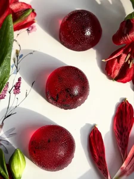 Мармелад цветочный Каркаде в крафтовой упаковке 100 г