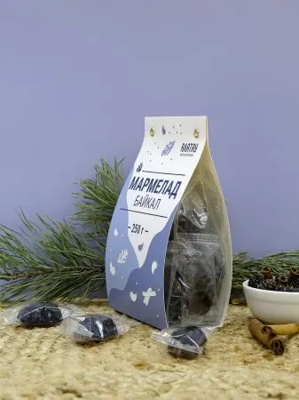 Мармелад сосновый Байкал, 250 гр Мармелад сосновый Байкал, 250 гр